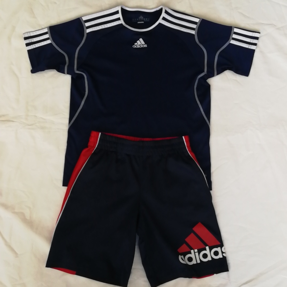 Youth S(8/10) Adidas Sport Top and Shorts